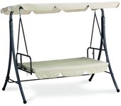 Garden friend cama balancín bali acero 190x120x165h cm revestimiento beige