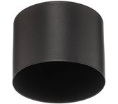 Euluna downlight de techo chloe, negro, ø 11,5 cm acero rígido, lámpara de techo, foco de techo, foco, lámpara, lámpara de techo