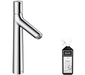 Hansgrohe 190 mezclador de lavabo, sin extraíble ni desagüe cromado + limpiador briochin