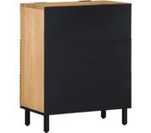 Aparador | aparador de comedor | armario de cocina marrón 60x33x75 cm madera maciza mango cfw44842
