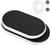Bomba de oxígeno solar para estanque de peces, 5 v, 0,9 w, bomba de aire, oxigenador solar para pesca al aire libre