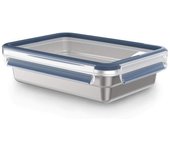 Tefal n1150510 masterseal contenedor de almacenamiento 1,2 l acero inoxidable/azul