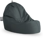 Puff lounge polipiel indoor gris happers