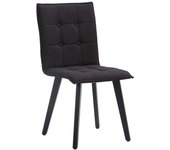 Silla miller tela negro negro
