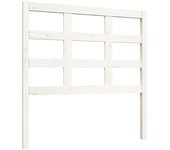 Cabecero de cama madera maciza de pino blanco 95,5x4x100 cm