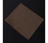 3 alfombrillas para parrilla de barbacoa, reutilizables, de malla antiadherente, accesorios para parrilla (marrón, 36 x 42 cm)