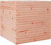 Jardinera de madera maciza de abeto douglas 70x70x68,5 cm