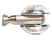 Cabeza con rueda para guía pasahilos de 9 mm (rosca m12) atm pasahilos 770042