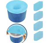 20 calcetines reutilizables y súper elásticos para piscina, cesta de bomba de spa