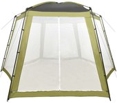 Tienda de jardín | carpa para piscina de tela verde 500x433x250 cm cfw310778