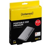 Disco duro externo intenso 3823450 ssd 512 gb antracita