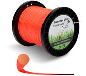 Línea de corte de 100m línea de corte de desbrozadora de nylon redonda naranja de 2 mm