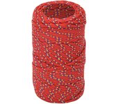Cuerda de polipropileno rojo 2 mm 100 m