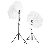 Kit de estudio fotográfico con iluminación y fondo cfw47113
