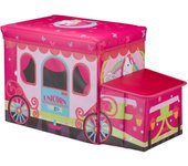 Taburete puf cofre toy box puf plegable para niños rosa 13_0002812_2