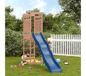 Vidaxl parque infantil de exterior madera maciza douglas