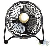 Mini ventilador sobremesa silencioso 15w 10cm - ventilador pequeño y práctico para espacios reducidos