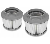 Paquete de 2 filtros mspa, cartuchos de filtro para piscina, cartuchos de repuesto para bañera, spa y piscina.