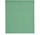 Estoralis | estores personalizados de cocina | 140 x 180 cm (ancho por alto) tamaño de tela 137 x 175 cm | modelo vichy-2 color verde