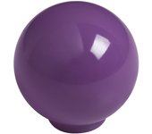Tirador de bola de abs 24mm morado brillante, paquete de 75