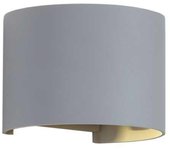 Aplique led 6w ip54 forma redonda - blanco neutro 4000k - 5500k / gris - silumen