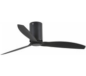 Mini ventilador de tubo m ventilador cc negro mate