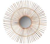 Espejo de pared home esprit natural tropical 120 x 2 x 120 cm - marca: home esprit - ean: 8424002124786