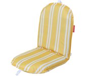 Flamingueo tumbona plegable silla playa reclinable silla mochila respaldo 5 posiciones amarilla