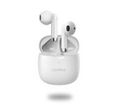 Auriculares con micrófono coolbox coo-aub-tws01 blanco