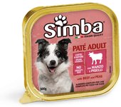 Comida para perros monge simba 150 g paté vsc vitel