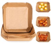 Papel desechable para air fryer pack de 100 nature