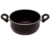 Ballarini firenze casseruola, alluminio, nero, 26 cm