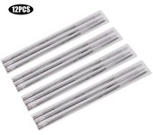 Limas redondas para afilar motosierras, limas para motosierra de carpintería de alta calidad, 4mm, 5/32 pulgadas, 12 uds.