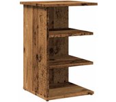 Aparador | aparador de comedor | armario de cocina de madera contrachapada madera vieja 35x35x55 cm cfw168074