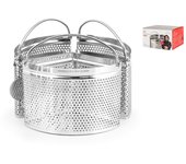 Confección 3 puntas redondas borghese acero inoxidable cm 18 h&h