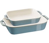 Set de bandejas de horno ceramique staub, ancient-turquoise