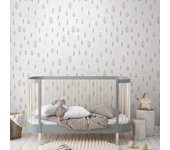 Papel pintado autoadhesivo con tintas eco, y libre de pvc, rollo de 129 x 260 cm shirin