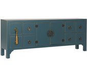 Mueble tv abeto mdf 130x24x51 oriental