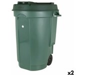 Cubo de basura con ruedas eda 110 l 110 l