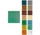 Persiana de madera alicantina con polea metálica - estor enrollable para ventanas, puertas, salón | 125 x 220 cm (verde (pintada))