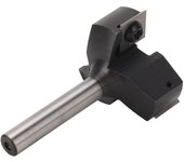 Broca fresadora para cepillar madera, vástago de 8 mm, 3 flautas y diámetro de corte de 1 1/2