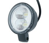 Iluminashop foco proyector led redondo 48w 1030v dc ip67 para coches, barcos, caravanas, maquinas, campings blanco frio 6000k