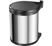 Maison exclusive - papelera de armario compact-box tamaño m 15l acero inox 3555-101