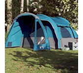 Tienda de campaña familiar 6 personas impermeable azul v7660 6 personas / azul