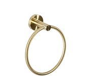 Percha de baño ring mist05 332915b brush gold
