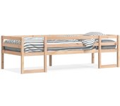Estructura de cama infantil madera maciza de pino 90x190 cm