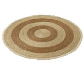 Tapete de madera natural 120x120x1 cm