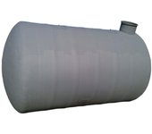 Depósito de agua horizontal para enterrar 15000 litros - poliéster - diámetro 2,12mts / longitud 4,69mts