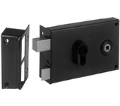Cerradura de pared horiz. cil. euro. 88x140 izquierda