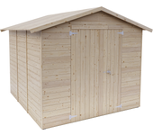 Kit de suelo de madera para caseta de jardín stefy 62679